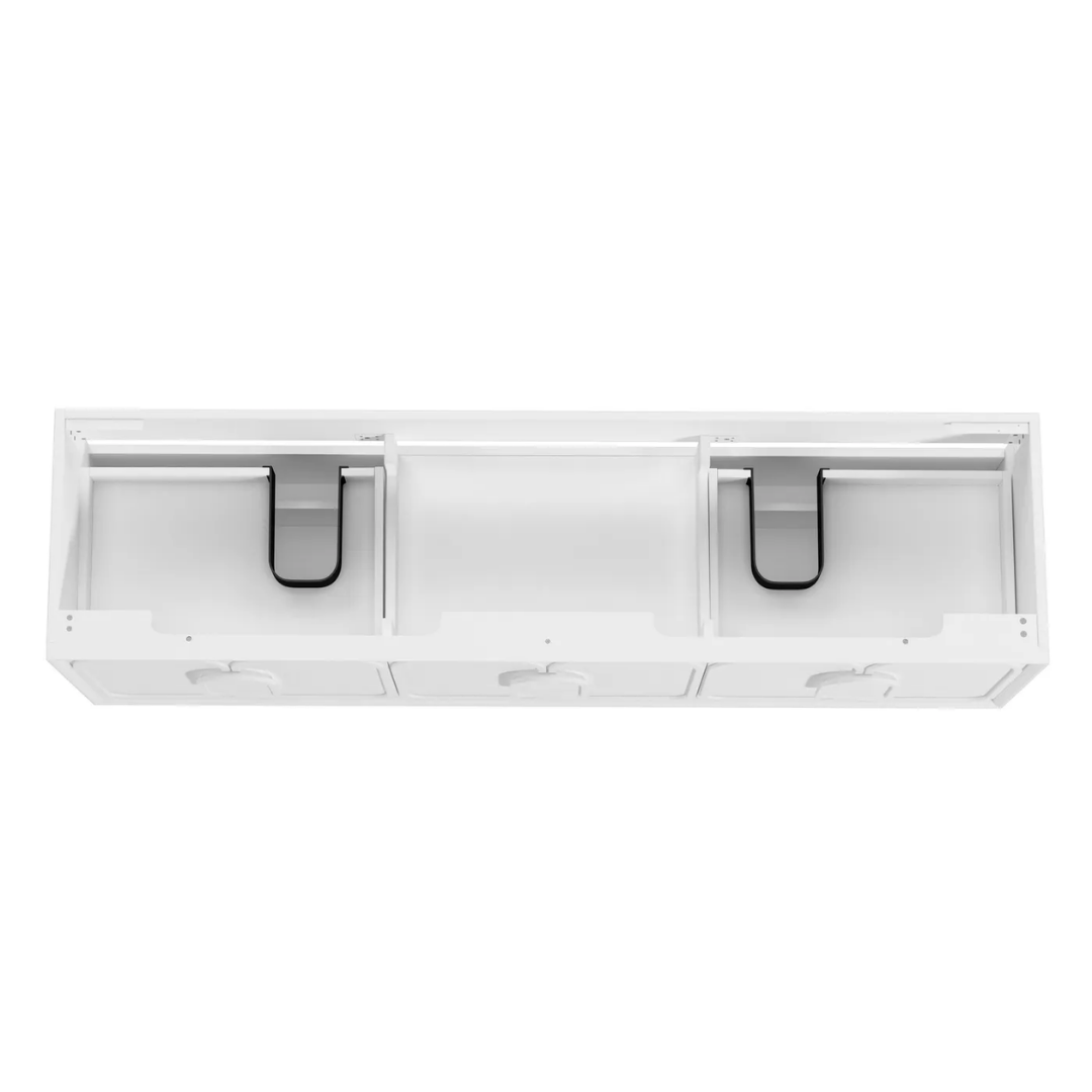 Laguna Satin White Vanity 1800mm