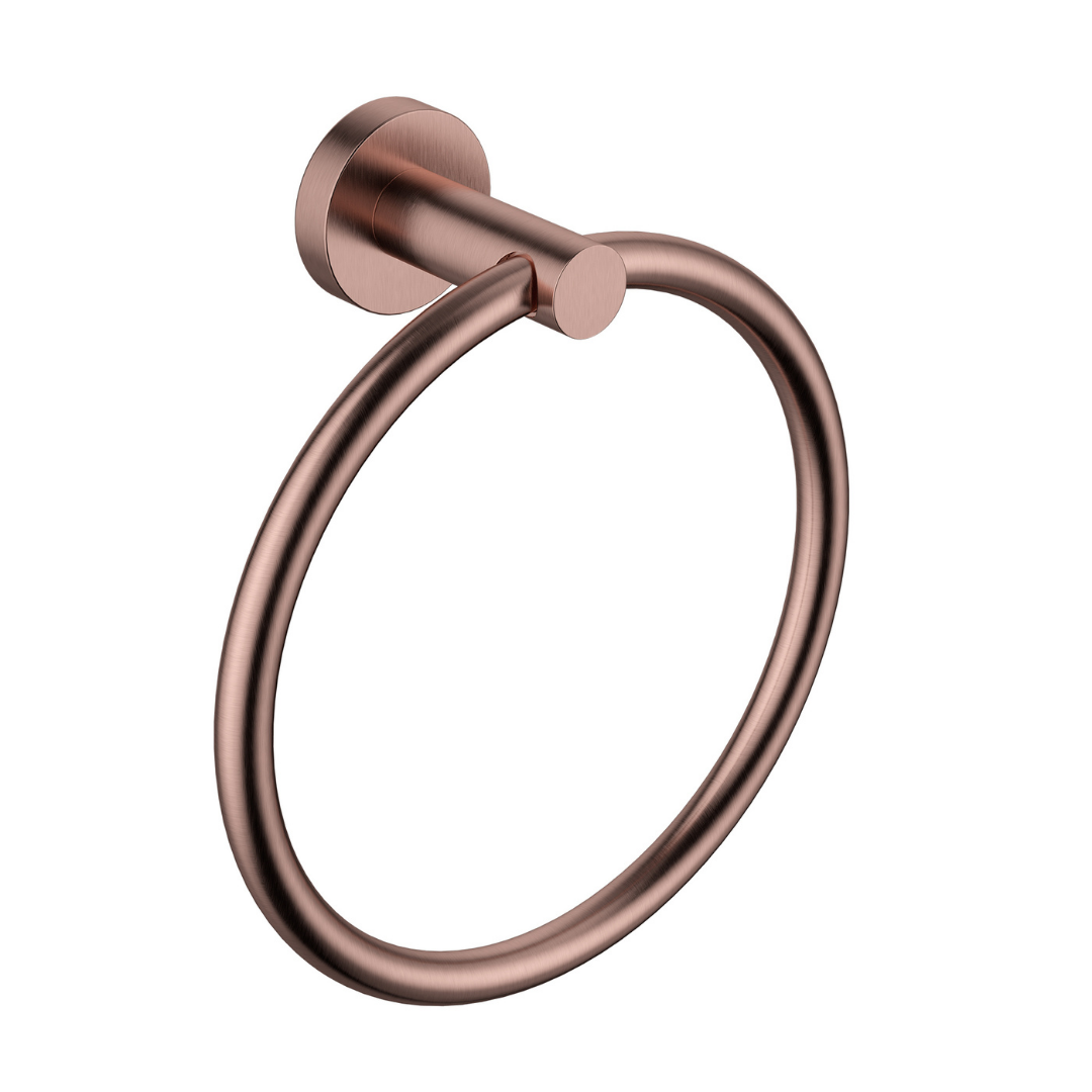 Mirage Guest Towel Holder Round Champagne