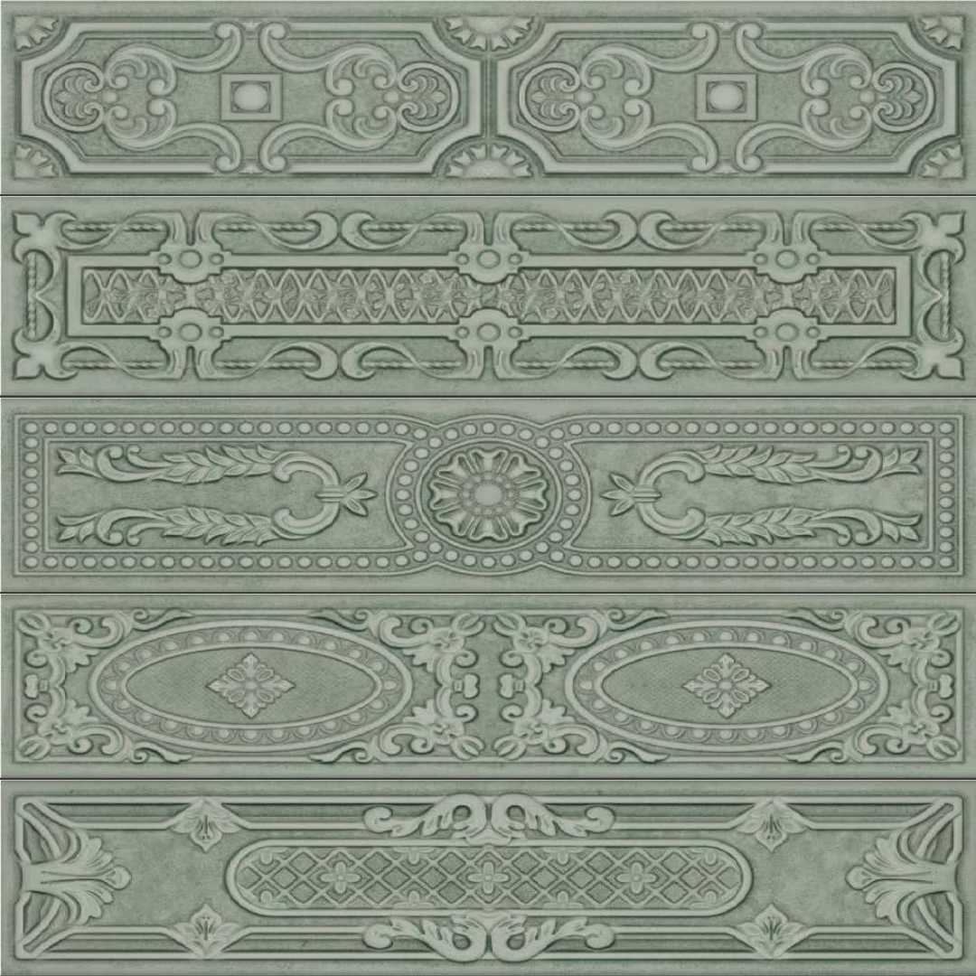 Toki Green 7.5x29.8cm