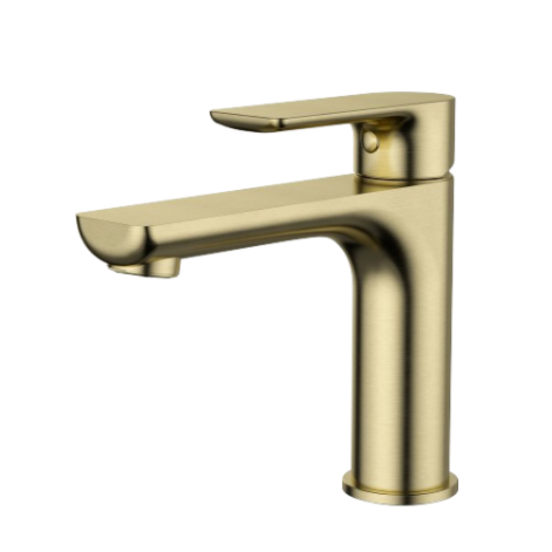 Nova Basin Mixer Brushed Bronze