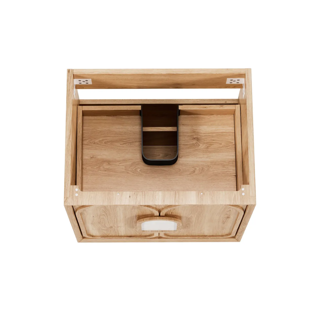 Laguna Natural American Oak Vanity 600mm