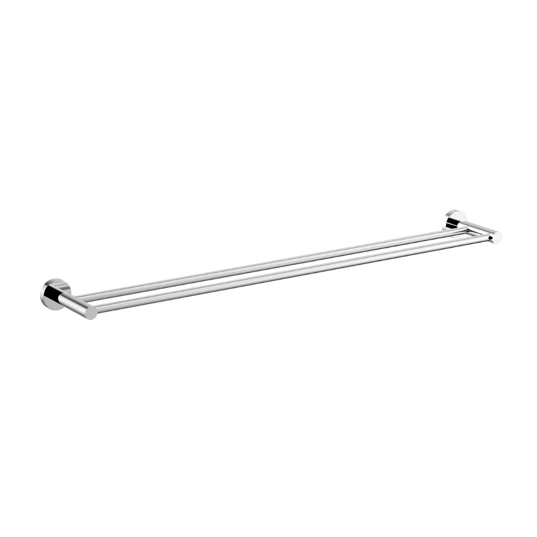 Mirage Double Towel Rail 750mm Chrome