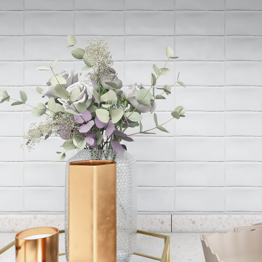 Heaven White Gloss 100x100mm