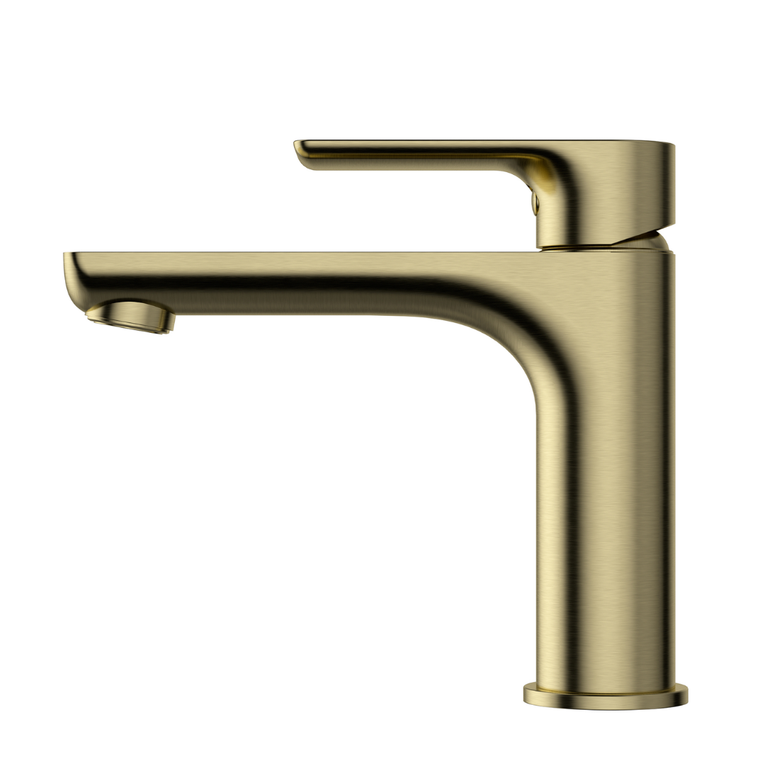 Nova Basin Mixer Brushed Bronze
