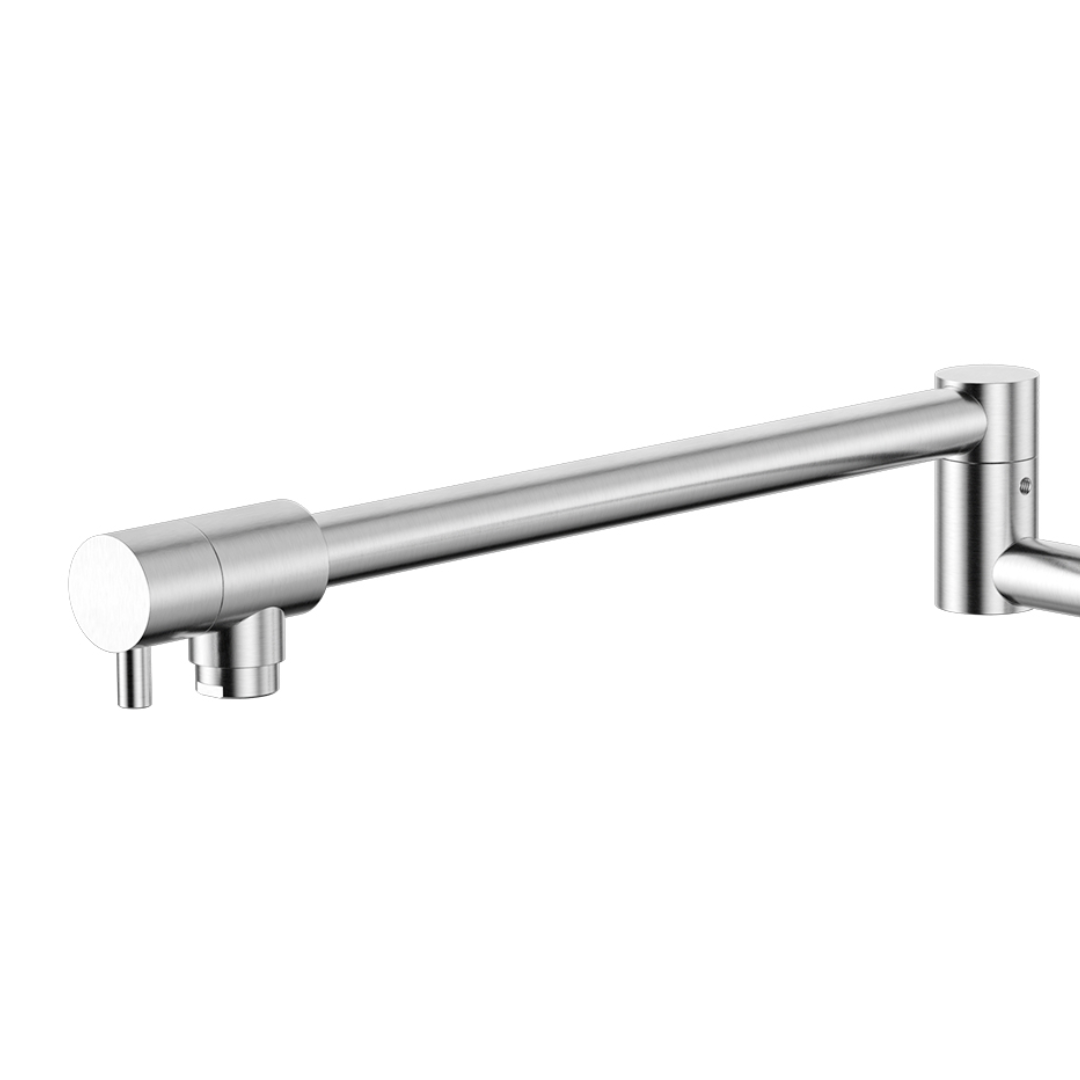 Star Mini Kitchen Pot Filler Brushed Chrome
