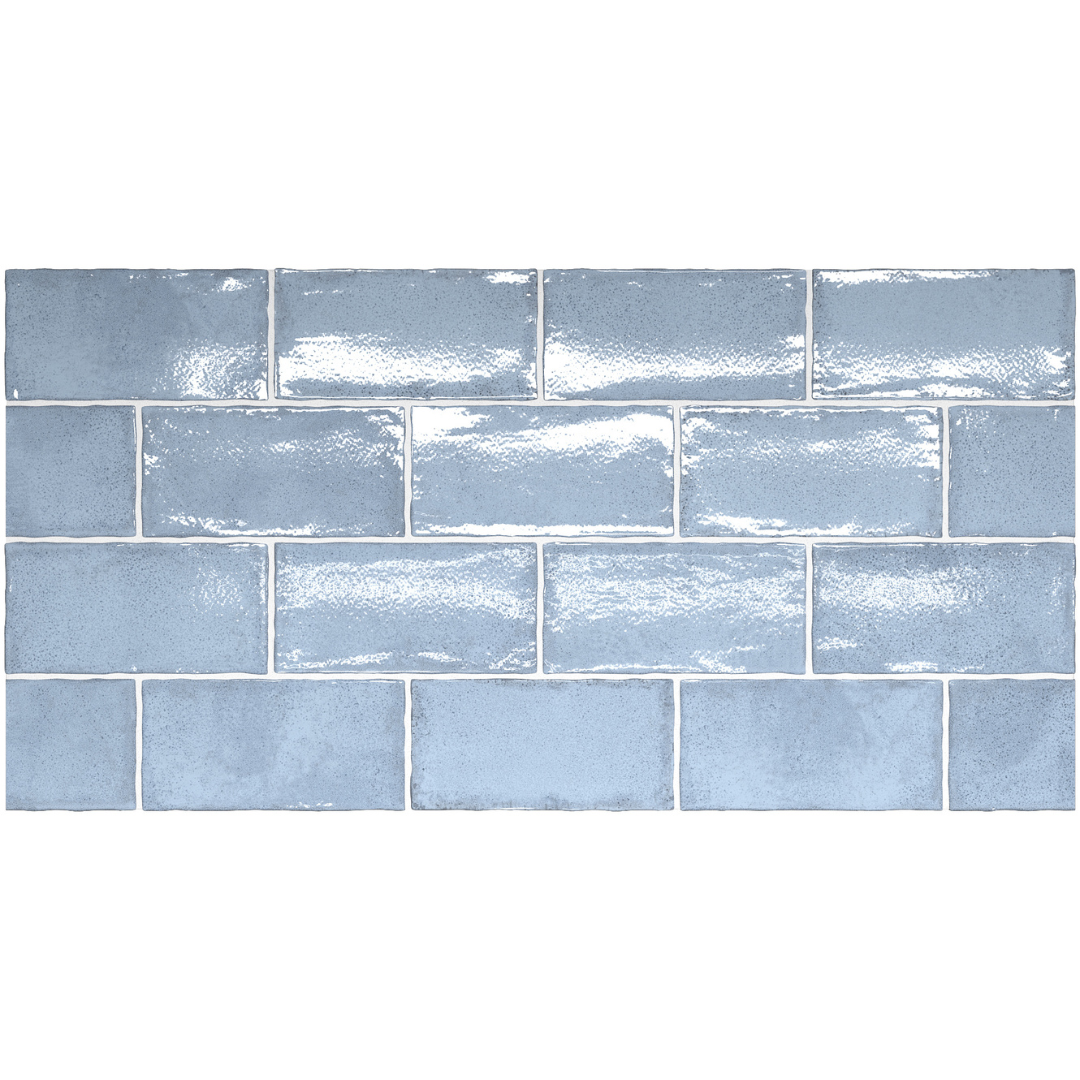 Tea Ash Blue 75x150mm