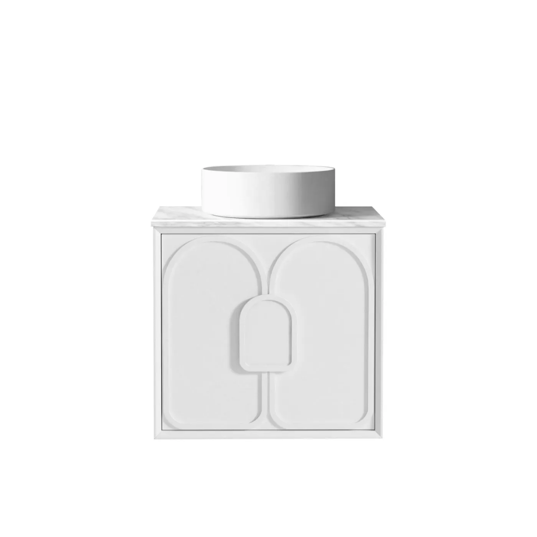 Laguna Satin White Vanity 600mm