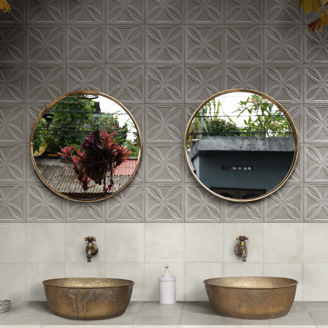 Rhodes Grigio Decor 20x20cm