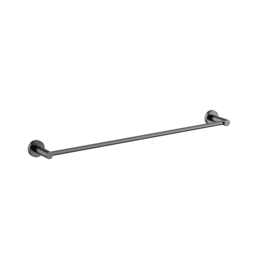 Mirage Single Towel Rail 600mm Gun Metal