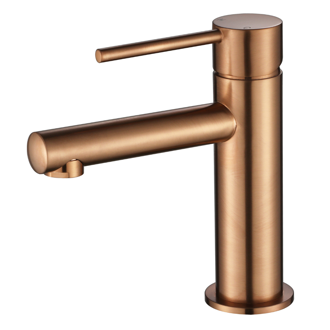 Star Mini Basin Mixer Champagne