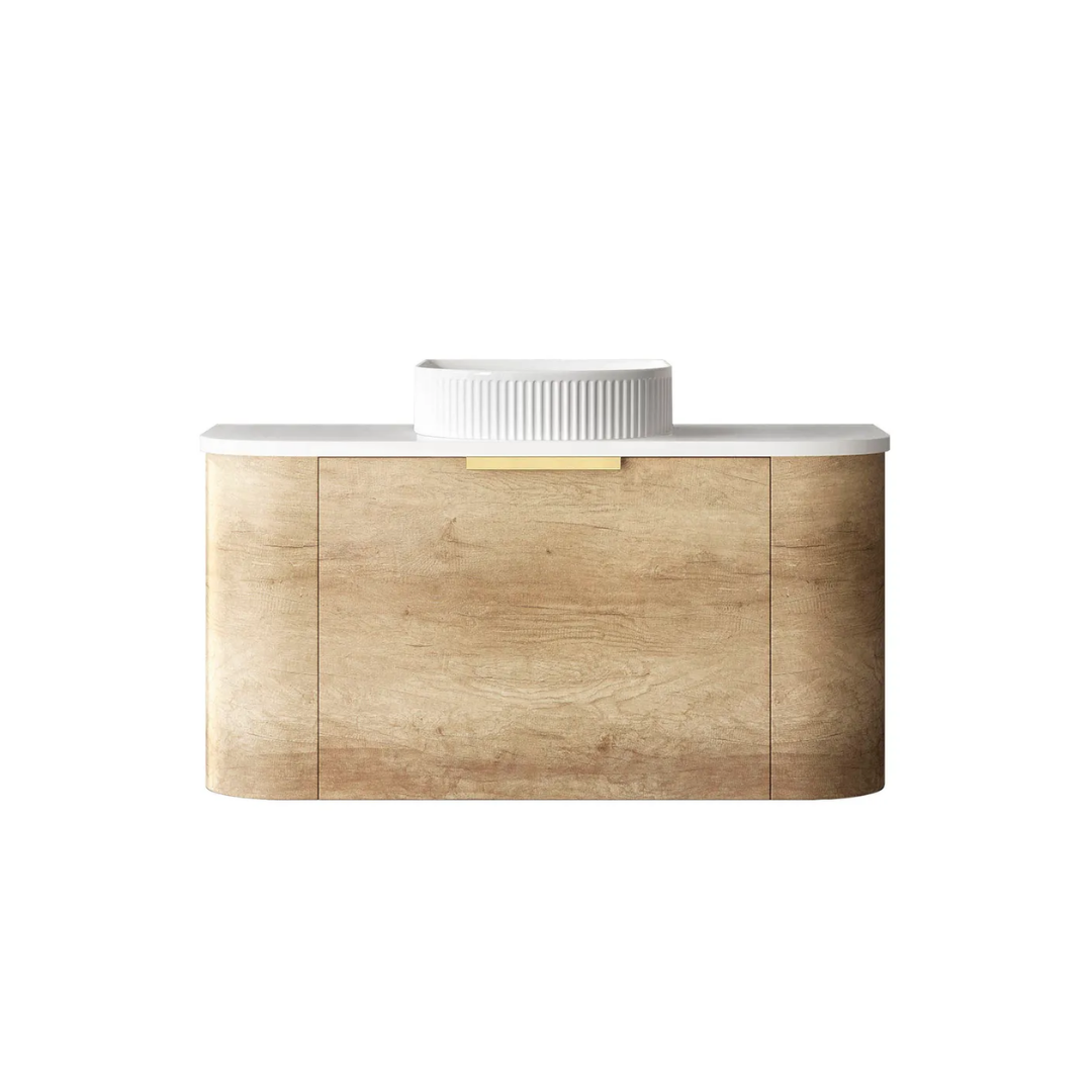 Bondi Natural Oak Vanity 900mm