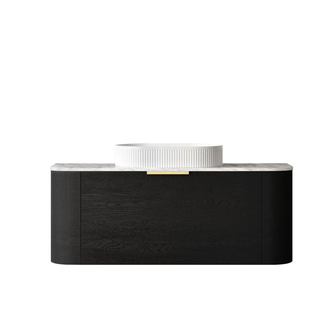 Bondi Black Oak Vanity 1200mm