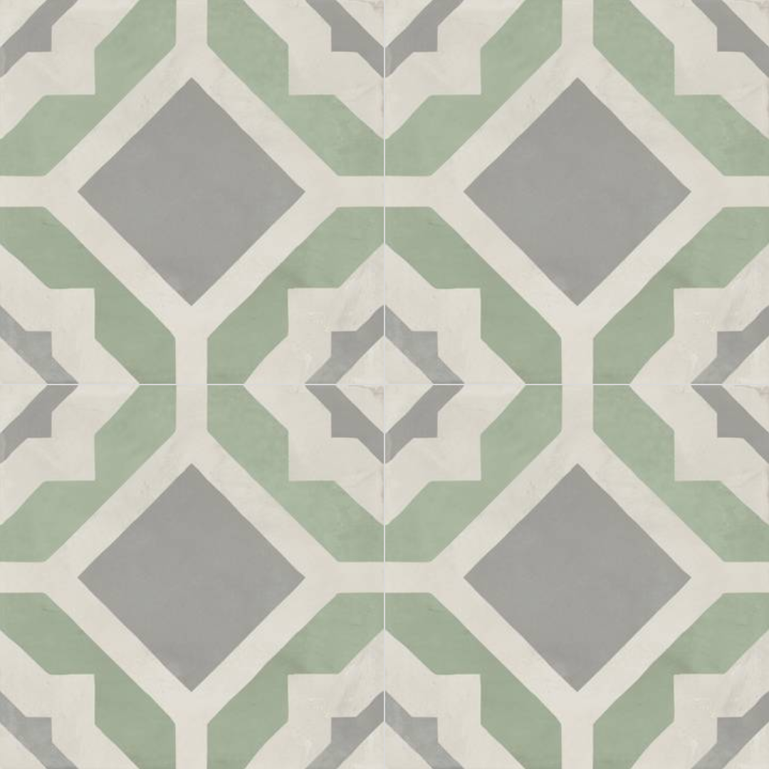 Viva Geometry Menta 20x20cm