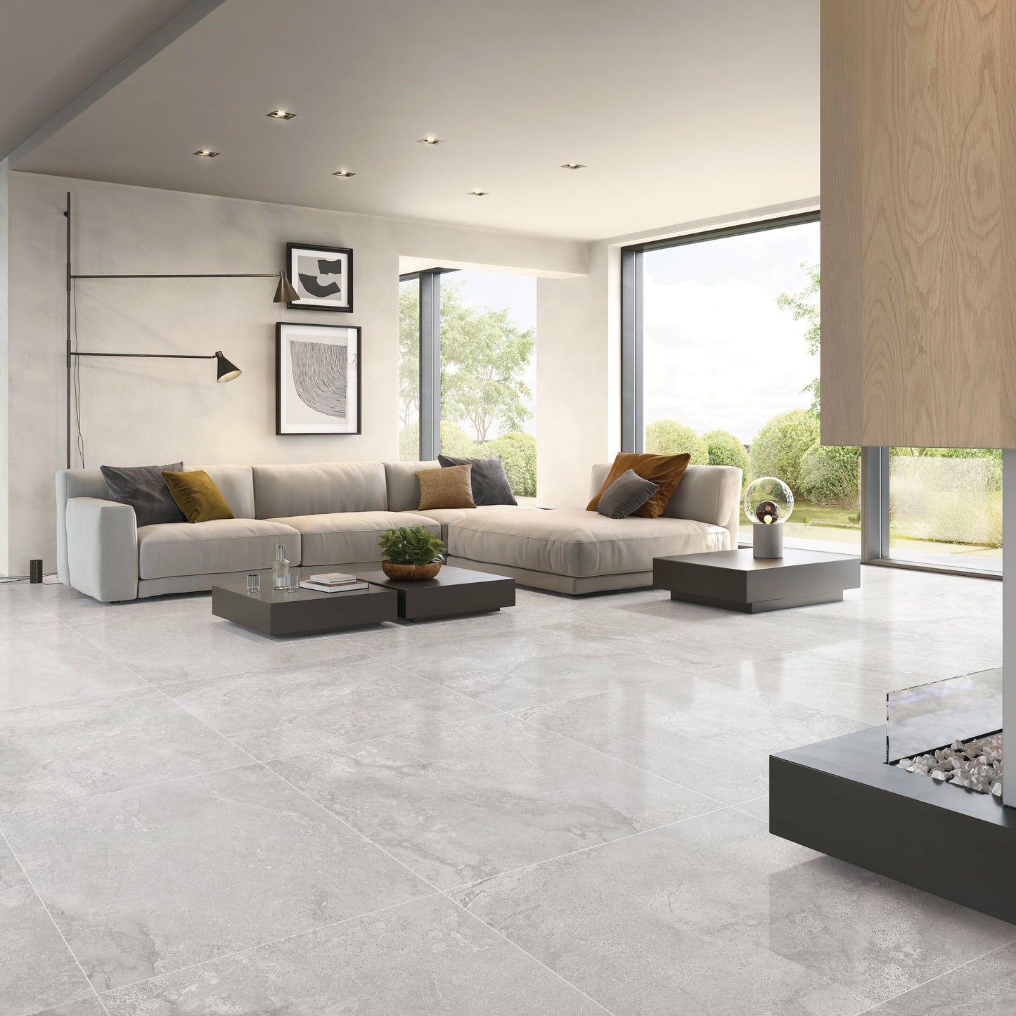 Florence Silver 30x60cm
