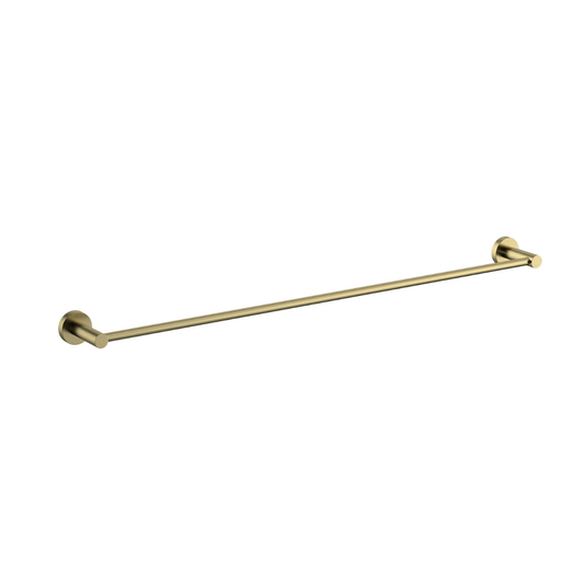 Mirage Single Towel Rail 750mm Brushed Bronze