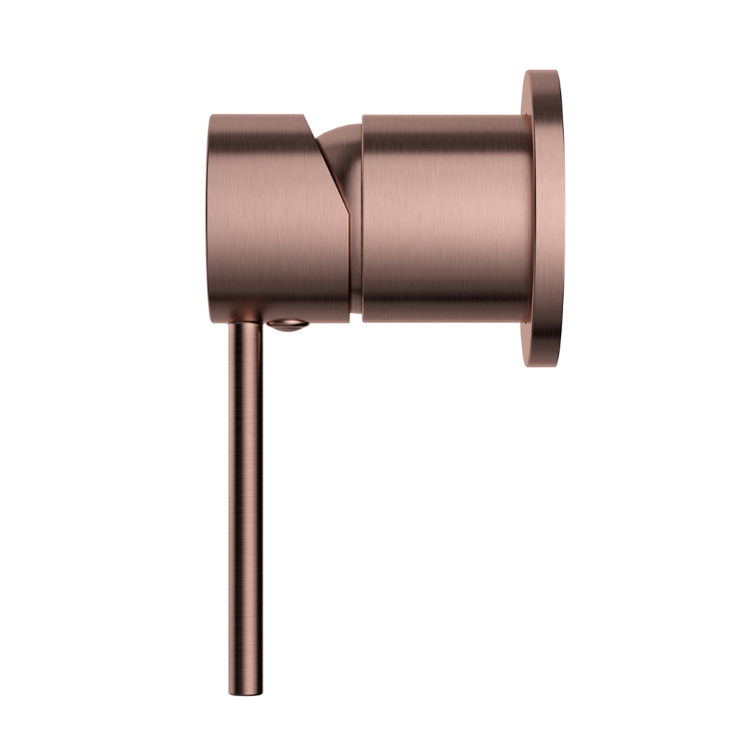 Star Mini Shower Mixer 60mm Champagne
