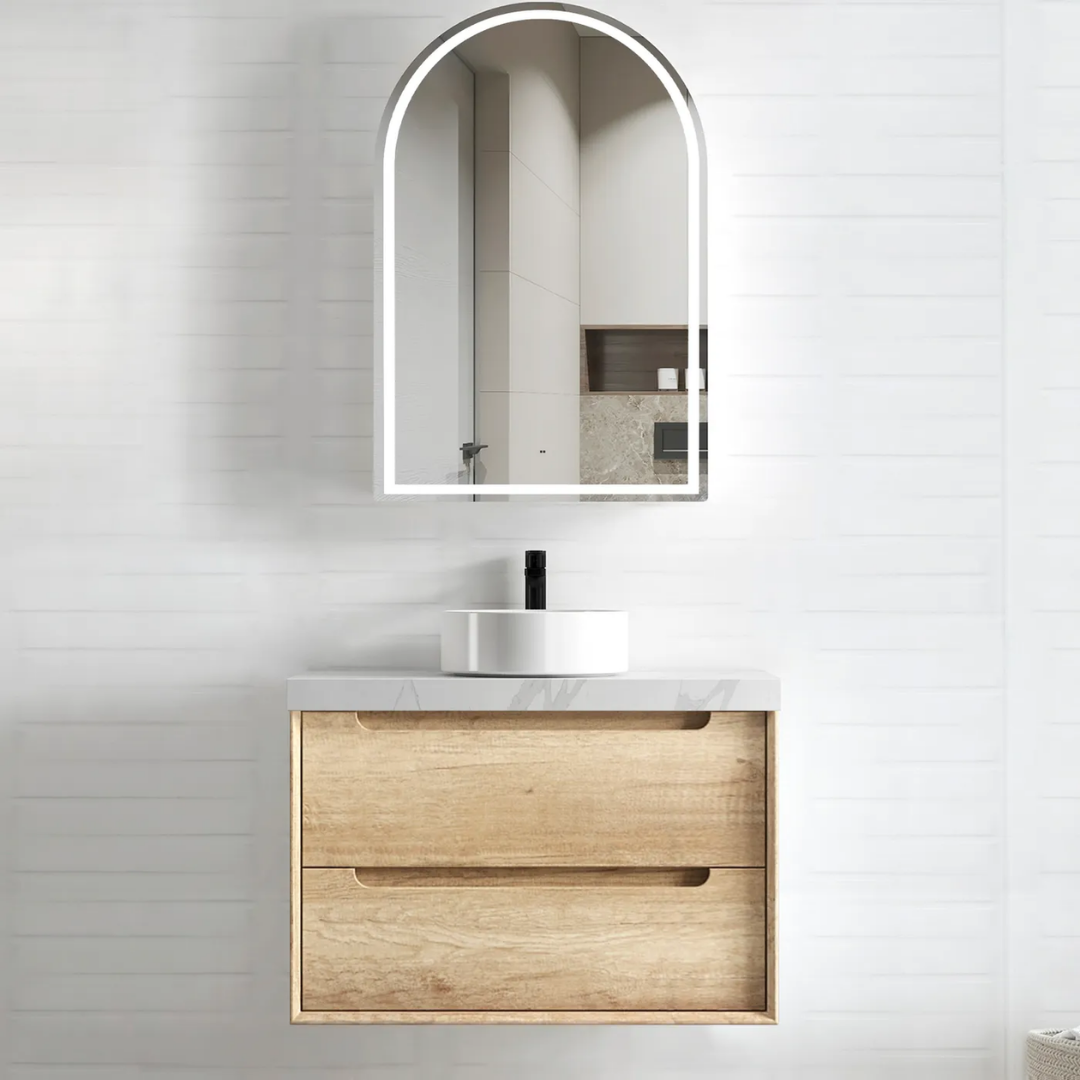 Byron Natural Oak Vanity 750mm