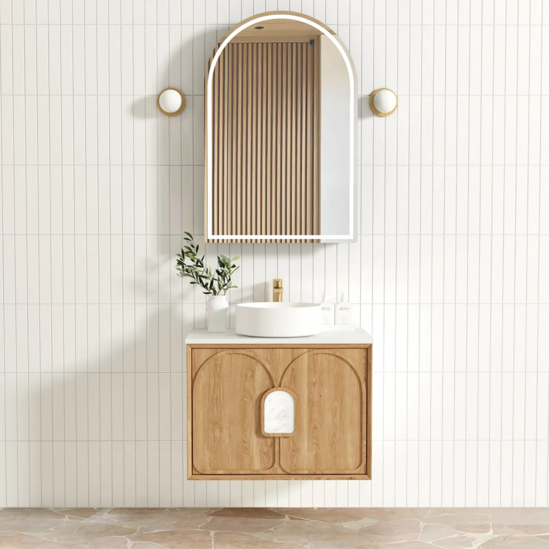Laguna Natural American Oak Vanity 750mm