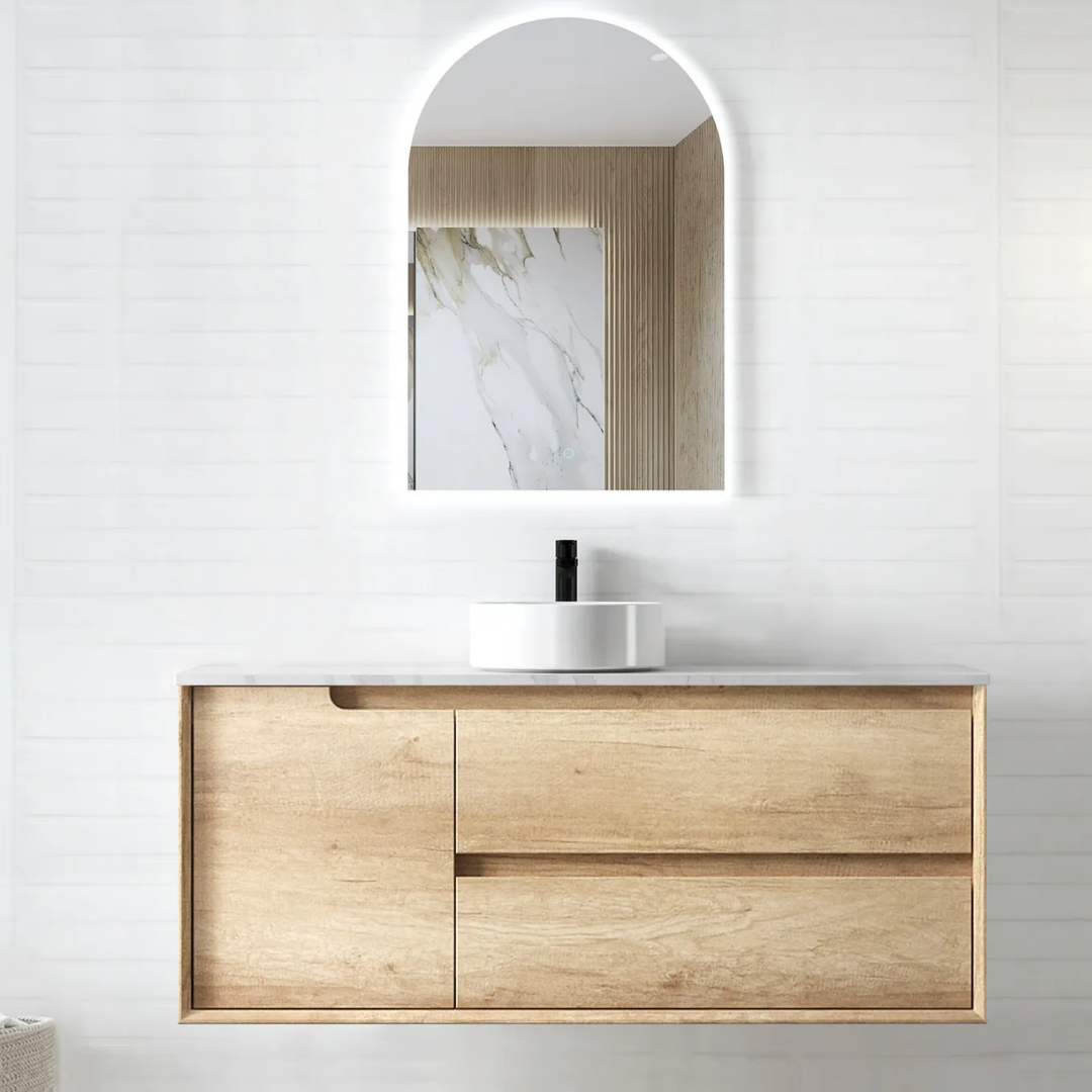 Byron Natural Oak Vanity 1200mm