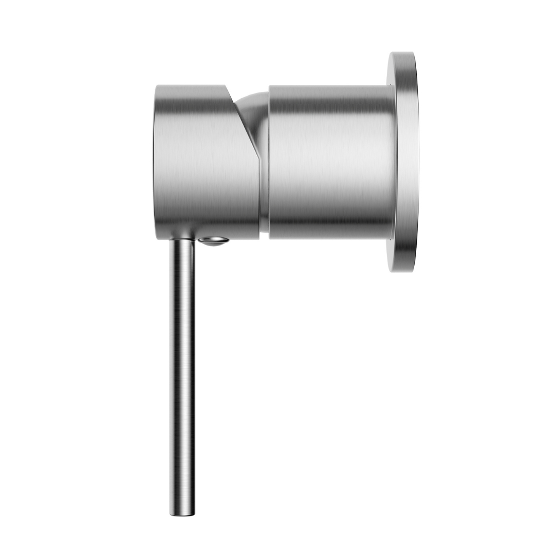 Star Mini Shower Mixer 60mm Brushed Chrome