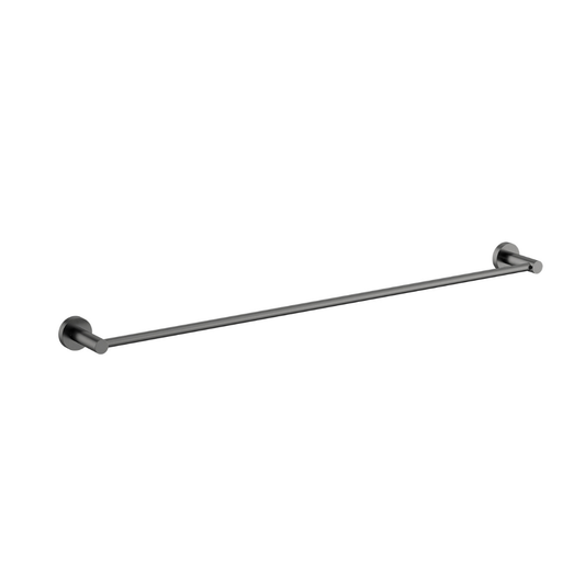 Mirage Single Towel Rail 750mm Gun Metal