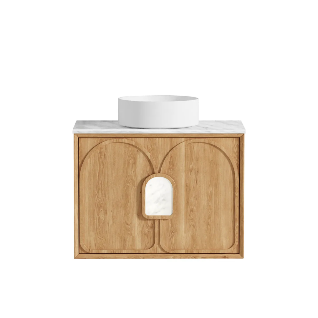 Laguna Natural American Oak Vanity 750mm