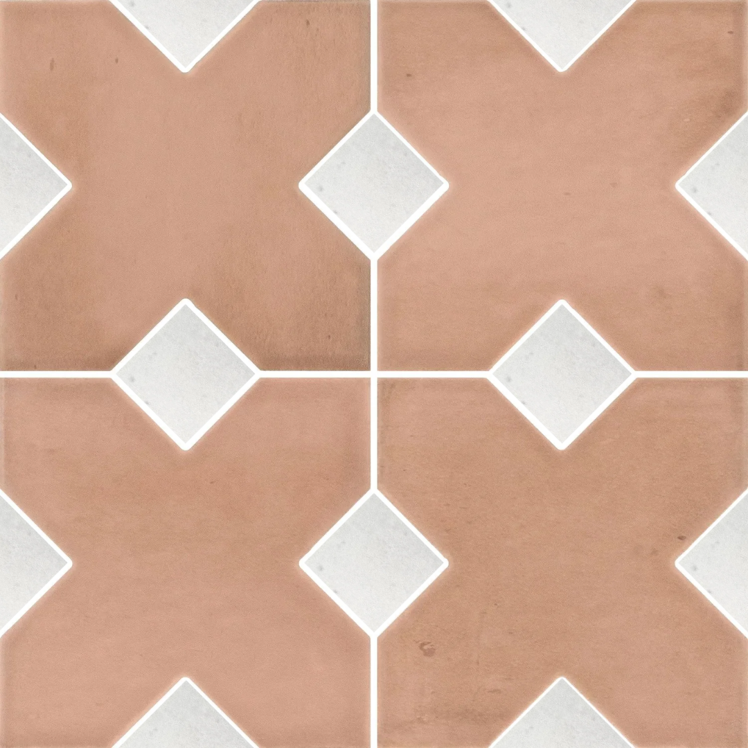 Oasis White 3.4x3.4cm