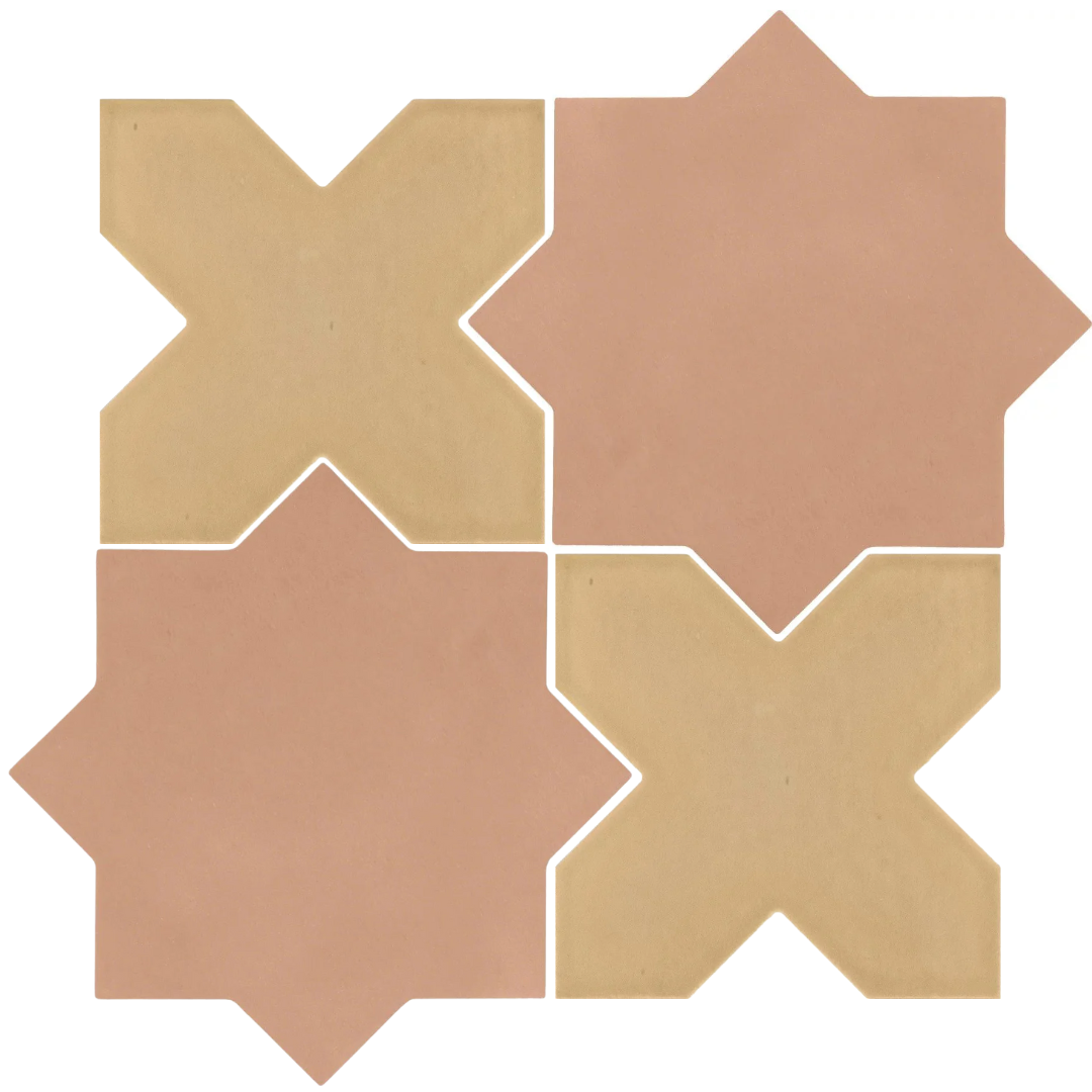 Oasis Fawn Cross 12x12cm