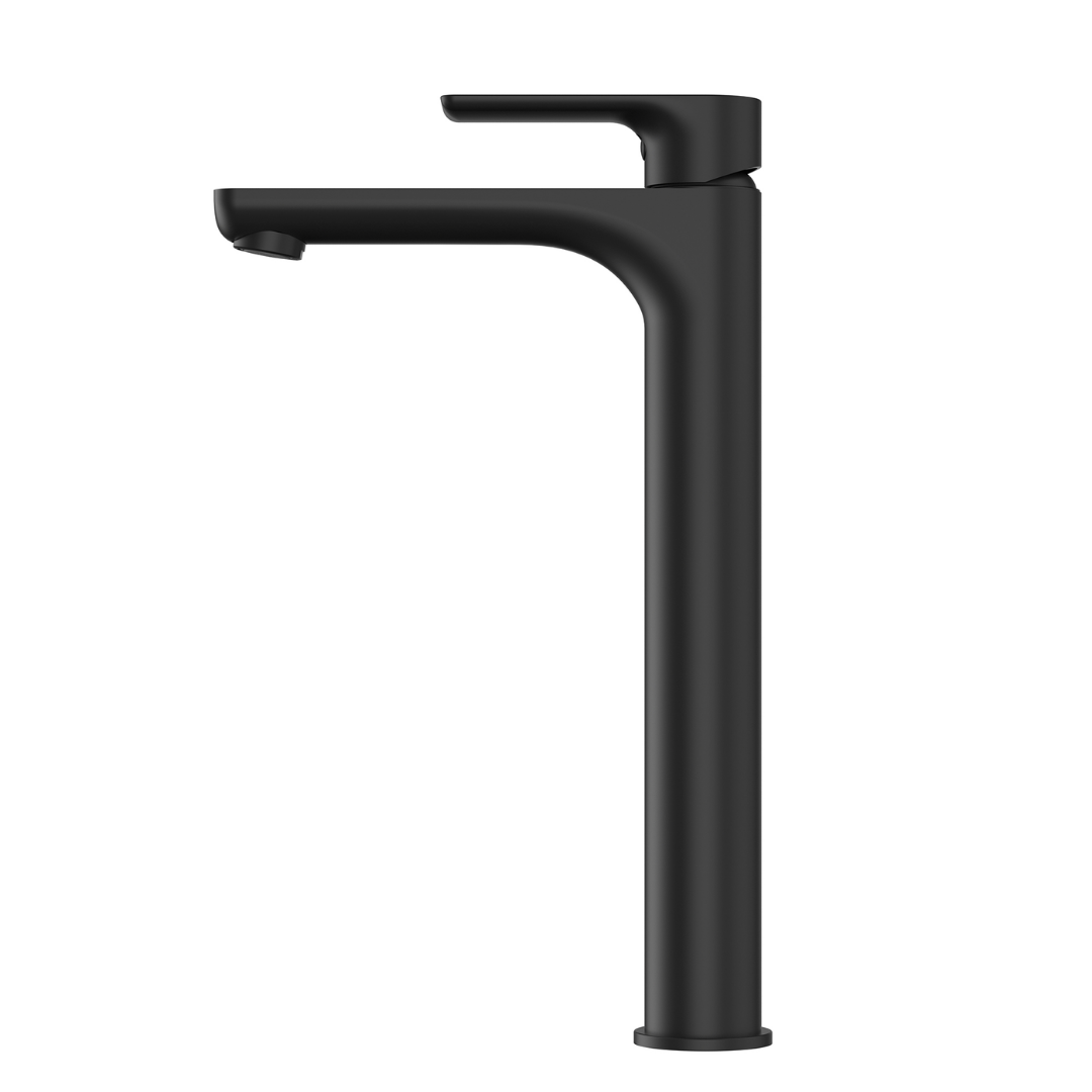Nova High Rise Basin Mixer Matt Black