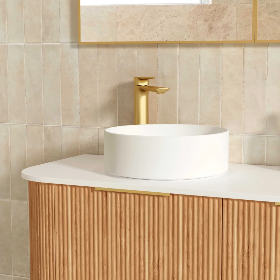 Bondi Oak Fluted Vanity 1800mm