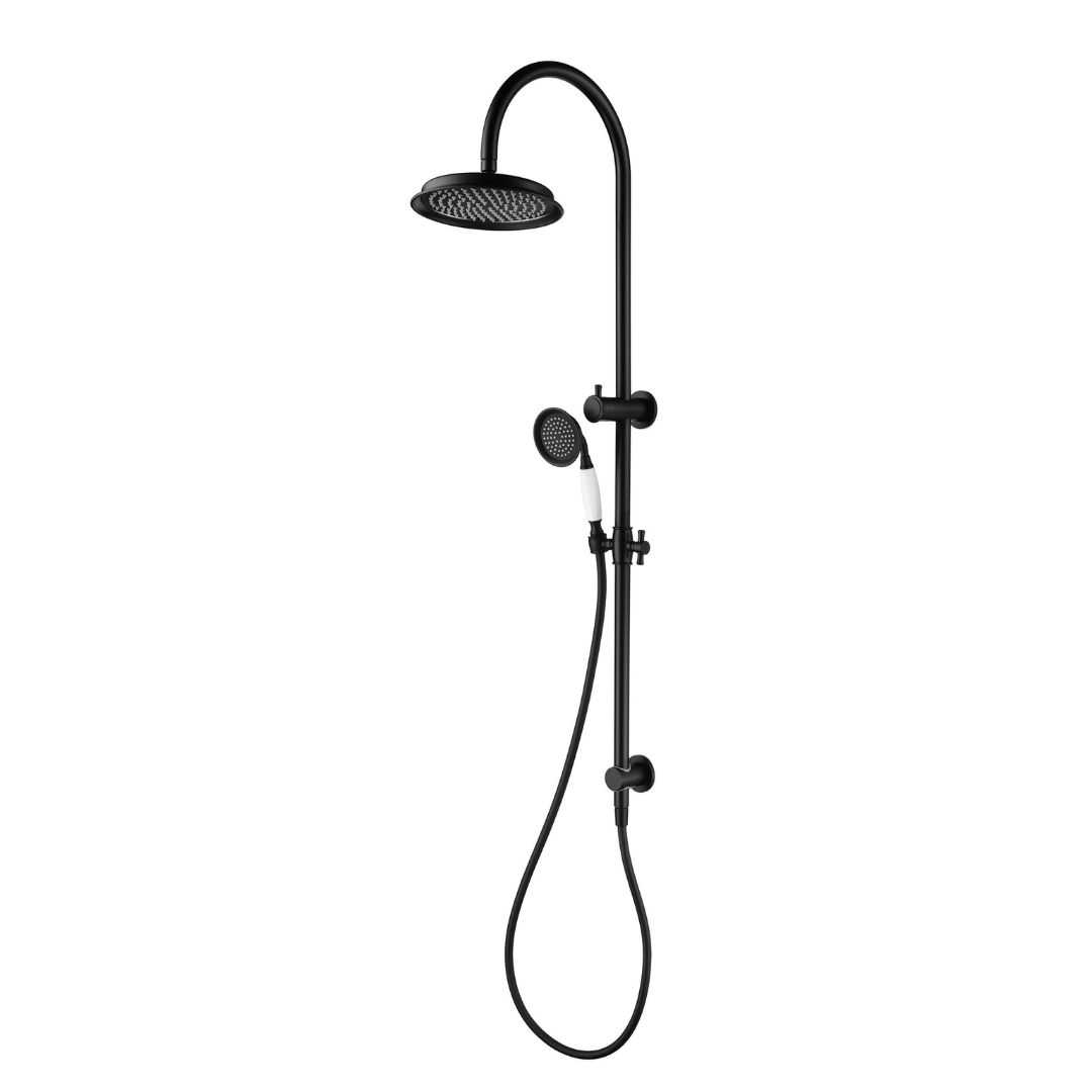 Montpellier Shower Column Set Matt Black