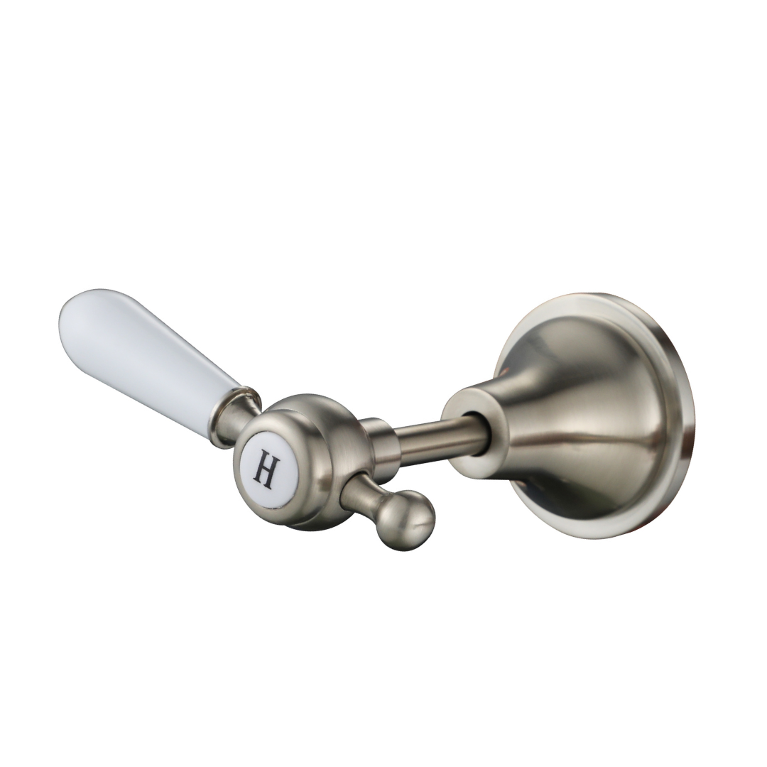 Bordeaux Wall Spa & Sink Set Brushed Nickel