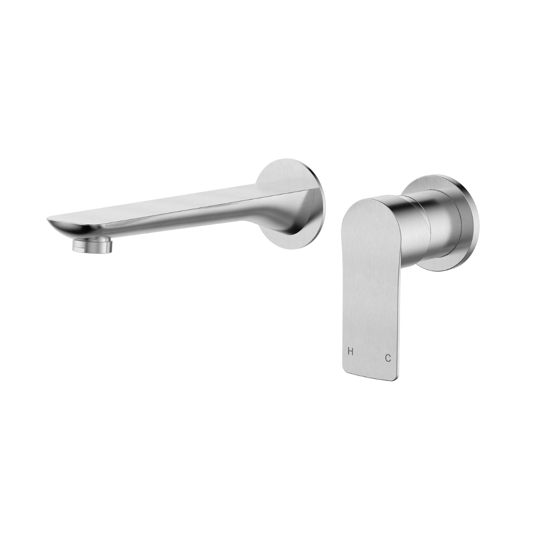 Nova Wall Combination Brushed Chrome