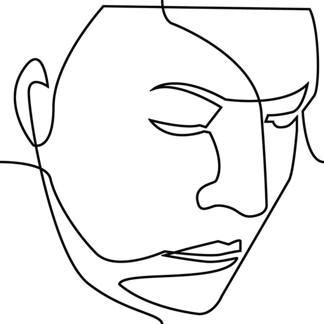 Deco Faces 25x25cm