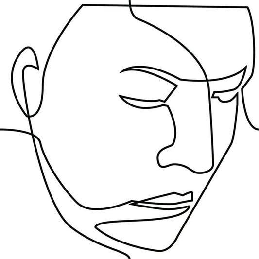 Deco Faces 25x25cm