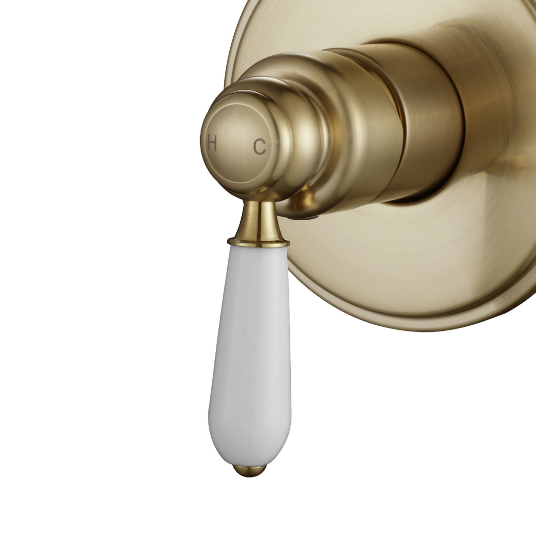Bordeaux Shower Mixer Brushed Bronze