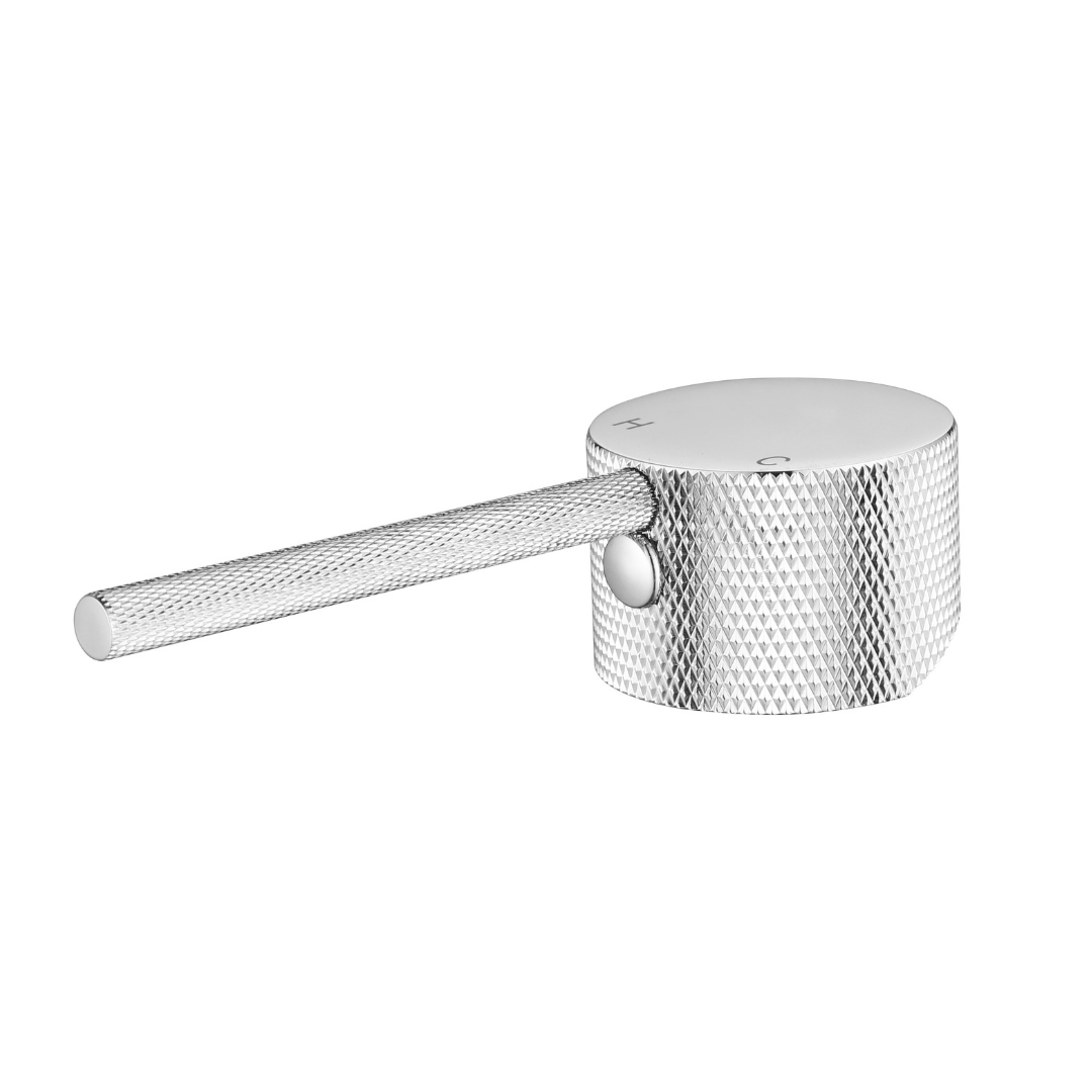Star Mini Basin Mixer (Knurled Handle) Chrome
