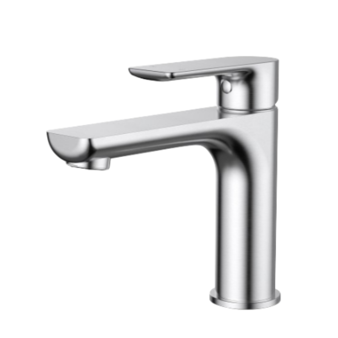 Nova Basin Mixer Brushed Chrome