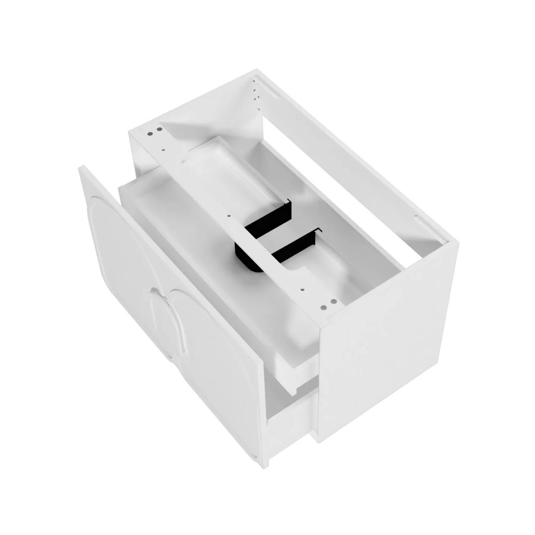 Laguna Satin White Vanity 900mm