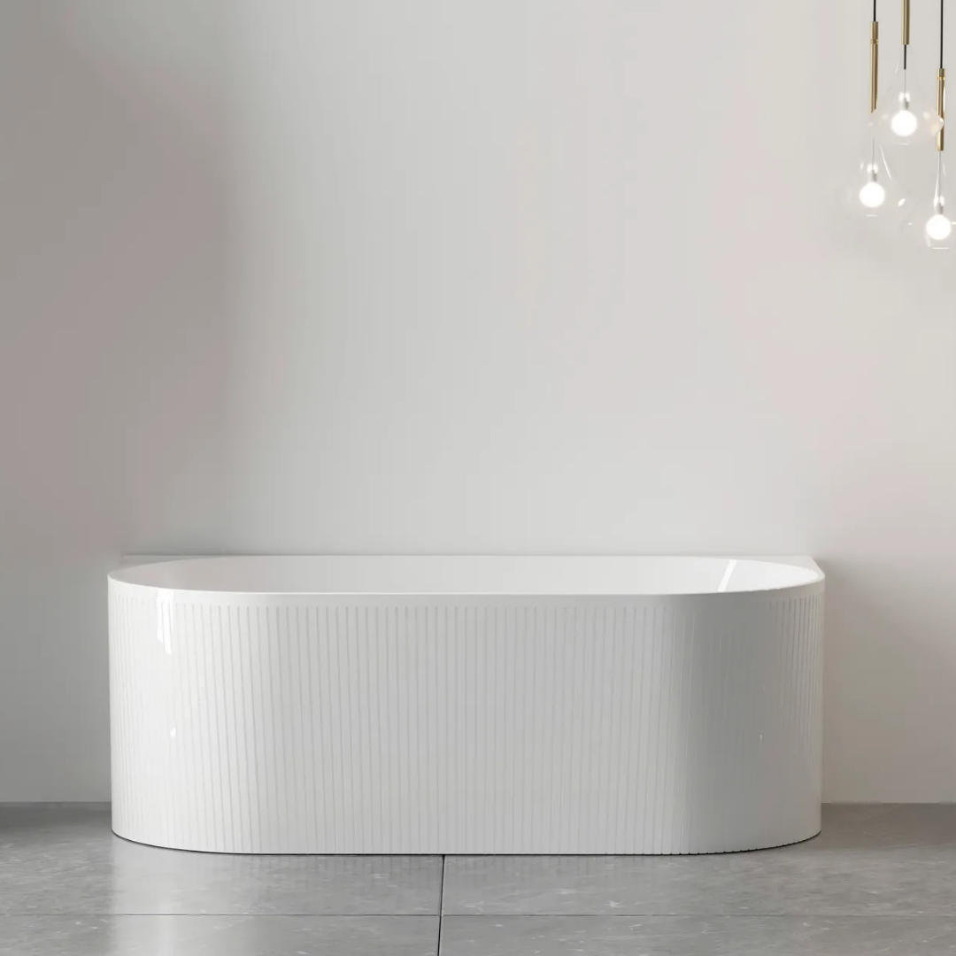 Noosa Bath Gloss White (Multifit) 1700mm