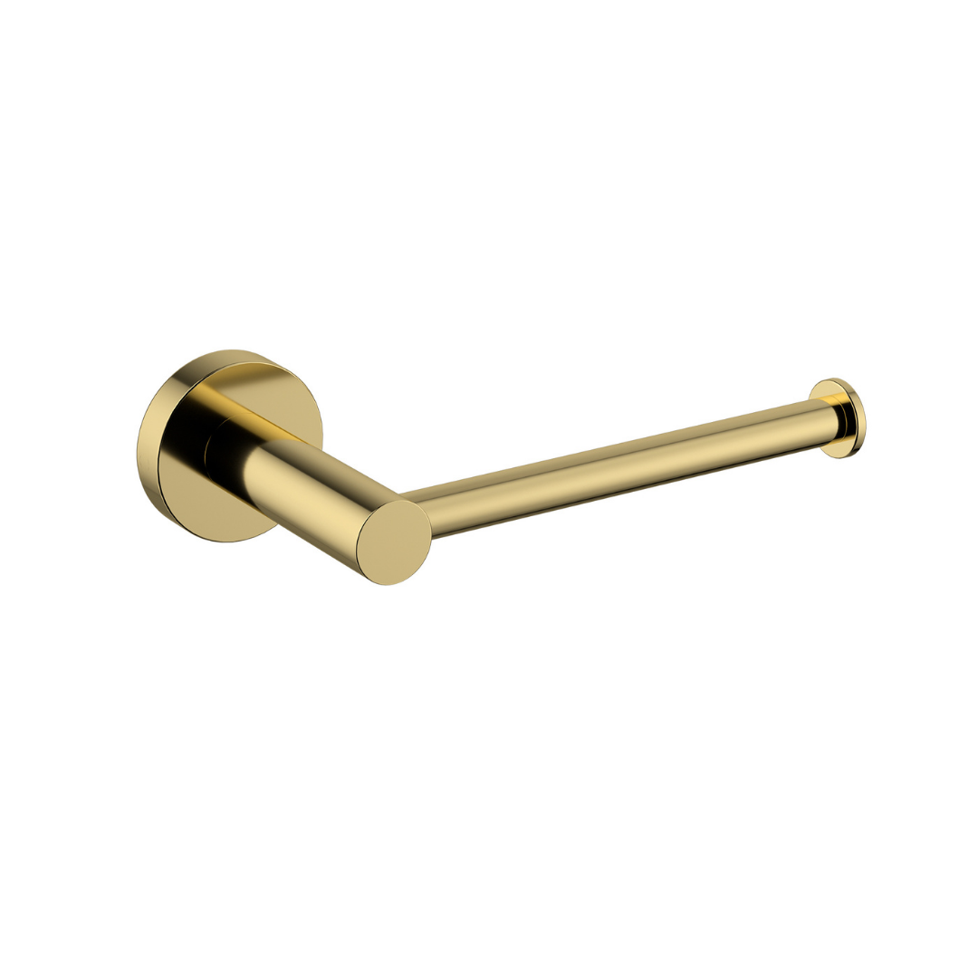Mirage Paper Holder Polished Brass