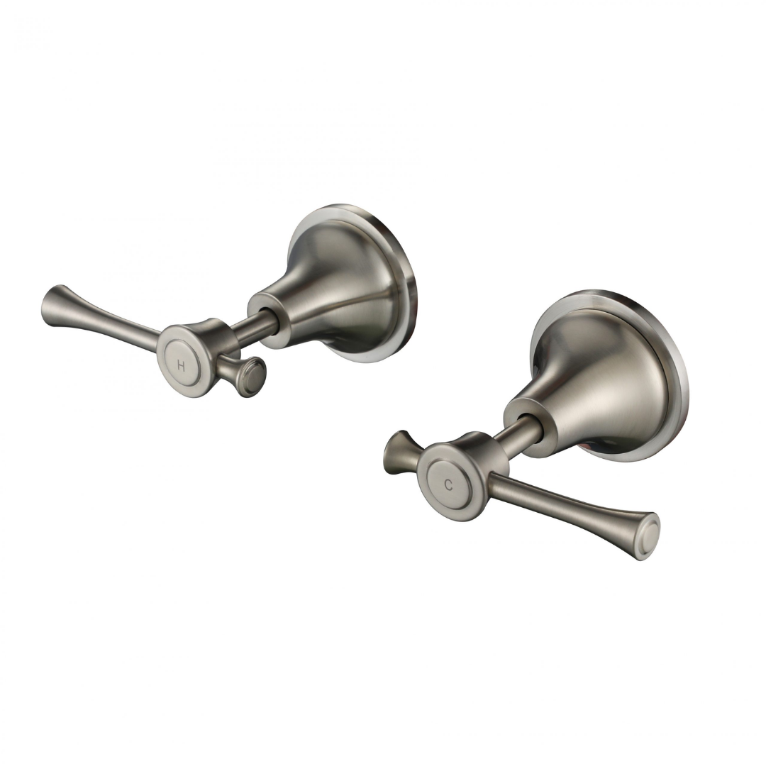 Montpellier Wall Top Assemblies Brushed Nickel