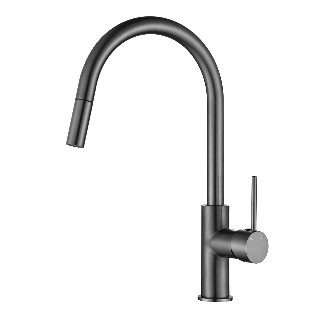 Star Mini Pull Out Kitchen Mixer Gun Metal