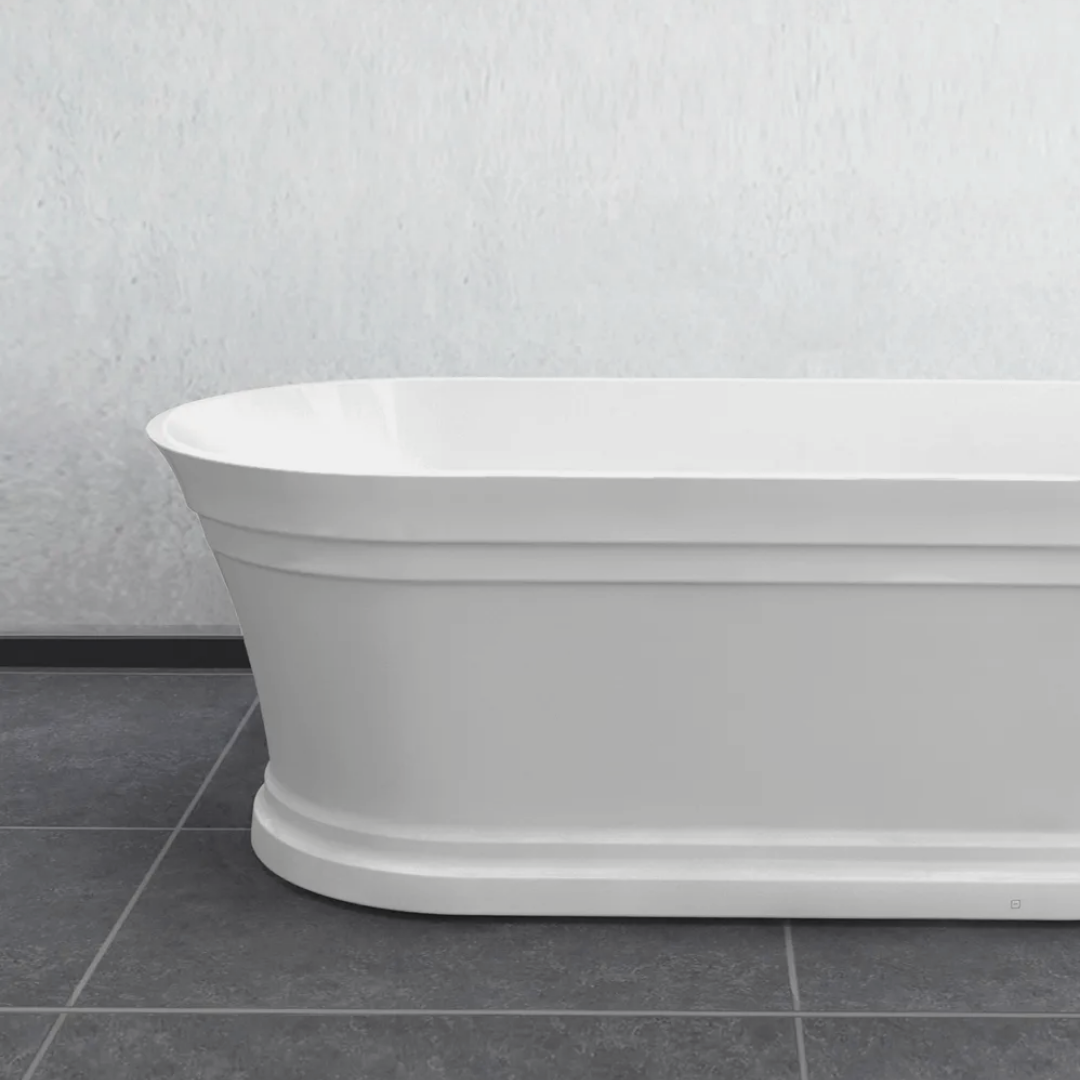 Hampton Bath Gloss White 1700mm