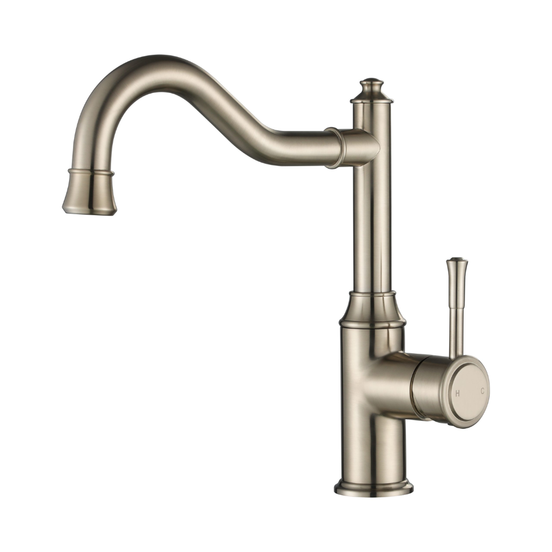 Montpellier Shepherd Kitchen Mixer Brushed Nickel
