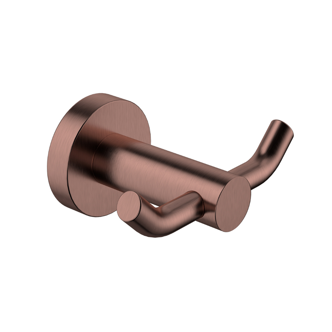Mirage Double Robe Hook Champagne
