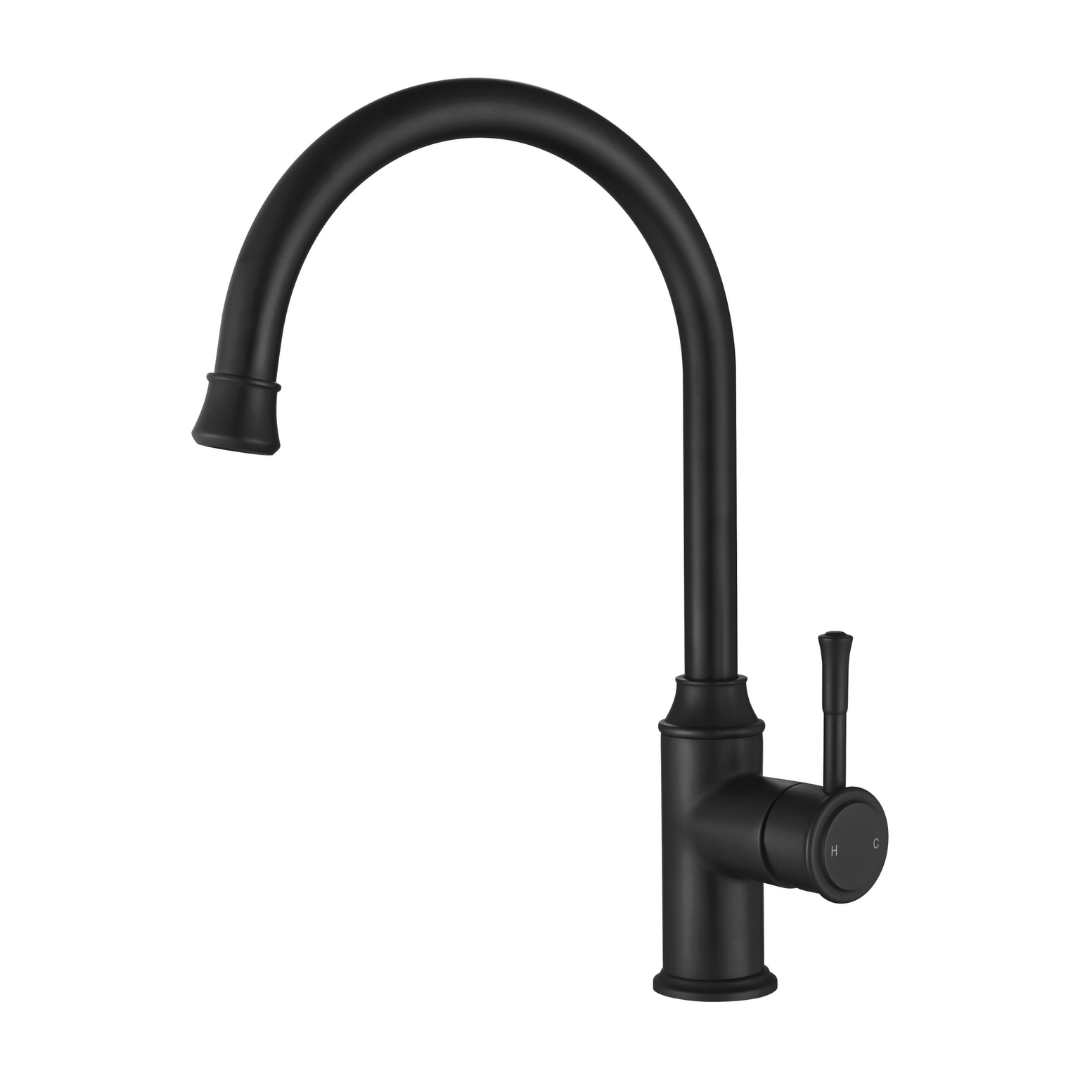 Montpellier Kitchen Mixer Matt Black