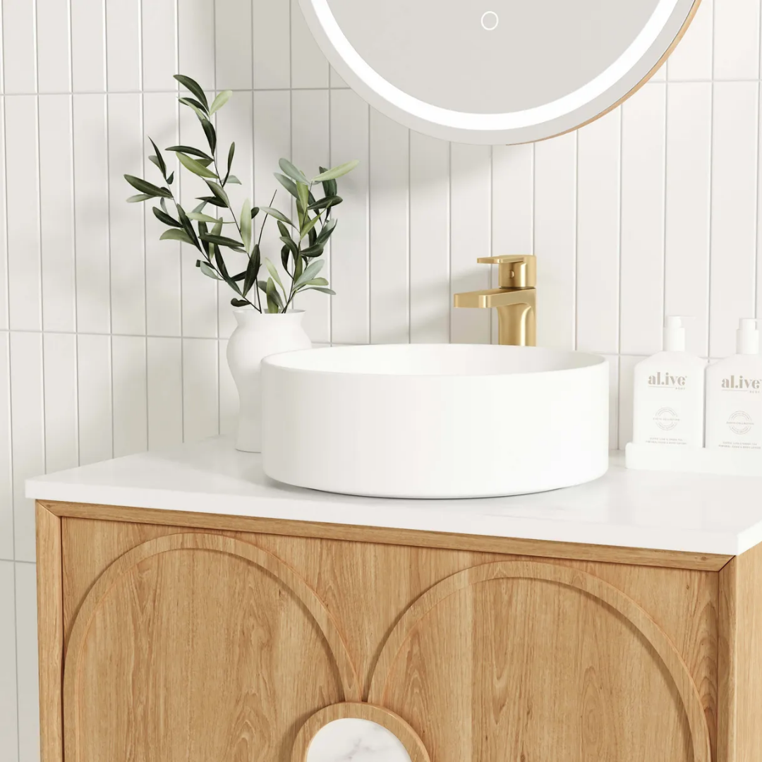 Laguna Natural American Oak Vanity 600mm