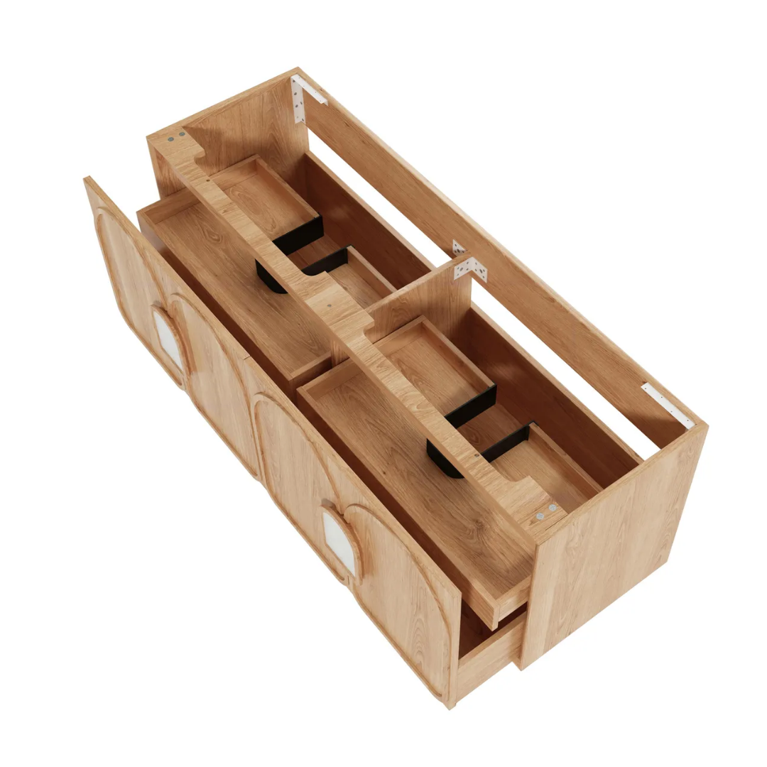 Laguna Natural American Oak Vanity 1500mm