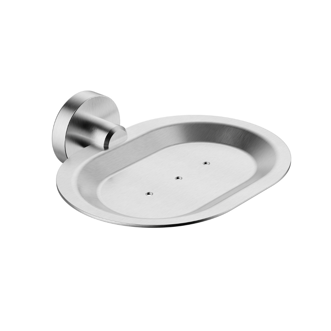 Mirage Soap Dish Brushed Chrome